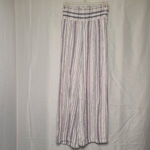 Rewash Wide Leg Women Pants Barrel Leg Oversize Baggy Linen Rayon Boho Comfy